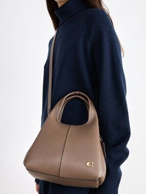 Coach Lana Bag 23 Dark Stone NWT